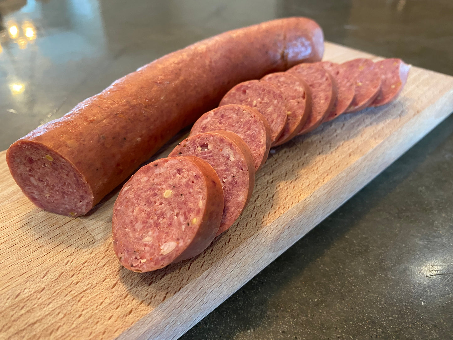 Smoked Garlic Sausage